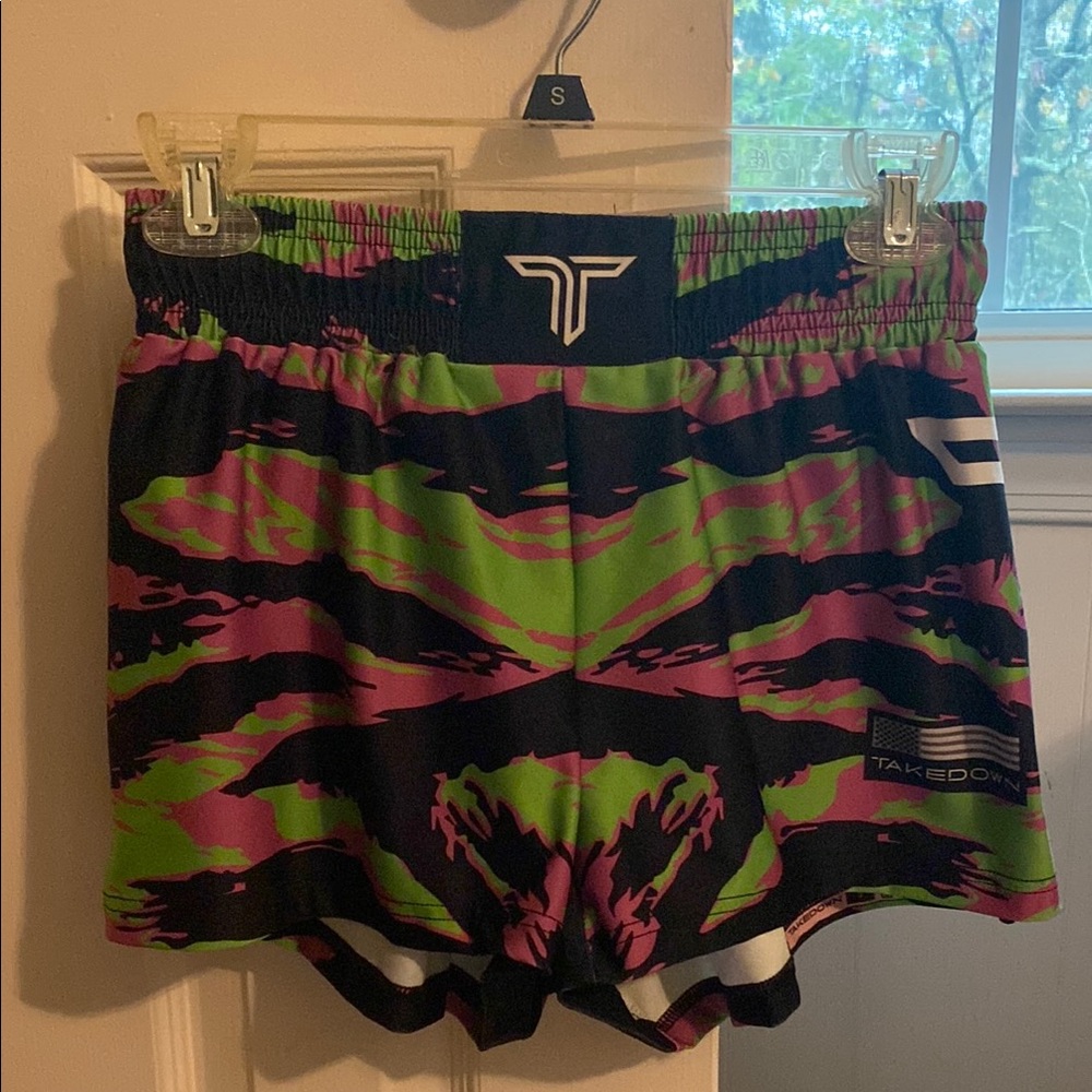 Set of 3 Takedown Size Small Muay Thai Gym Shorts